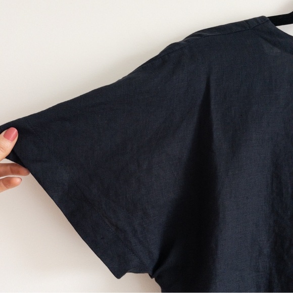 SIR the label Navy Open-Back Blouse - Picture 10 of 12